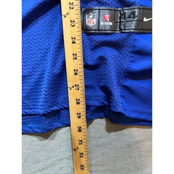 Indianapolis Colts Luck‎ Adult 44 Blue Short Sleeve Pullover  Logo Tee Mens - Picture 9 of 10